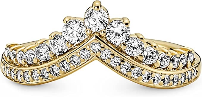 Pandora Pandora Wish Tiara 167736C01 Women's Ring Gold